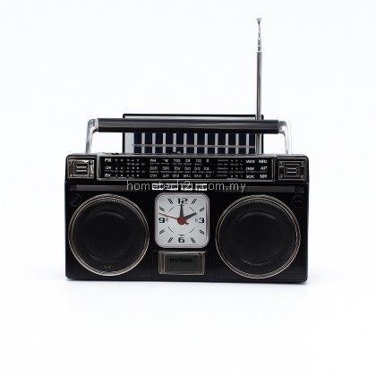 New NS-7003S Vintage Retro Radio Bluetooth Speaker Portable Radio | Solar Powered FM/AM/SW3 Band Radio Player