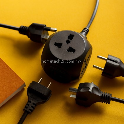 4Way Adapter Universal Socket Power Socket Extension Adapter Type C Plug Socket USB Port Plack Soket Extension Socket
