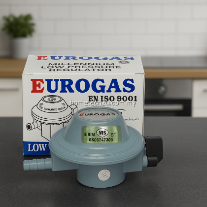 SIRIM Approved EUROGAS Low Pressure Gas Regulator / Kepala Gas /Alat Atur Gas