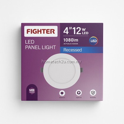 FIGHTER LED DOWNLIGHT LAMPU CEILING 4”12W | 6” 20WATT (6500K) LAMPU LED DOWN LIGHT ROUND SQUARE FIGHTER LED DOWNLIGHT LAMPU CEILING 4”12W | 6” 20WATT (6500K) LAMPU LED DOWN LIGHT ROUND SQUARE