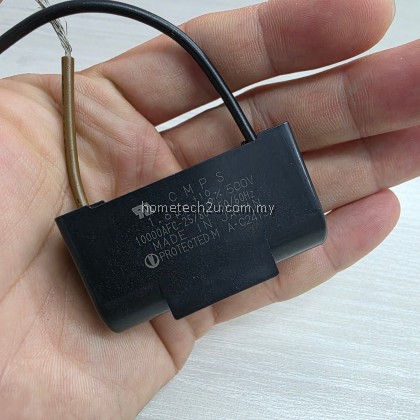 Panasonic Ceiling Fan Capacitor 1.8uF 500V | CMPS 10000AFC 50/60Hz | Replacement for MY1530391ZM Original Fan Spare Part