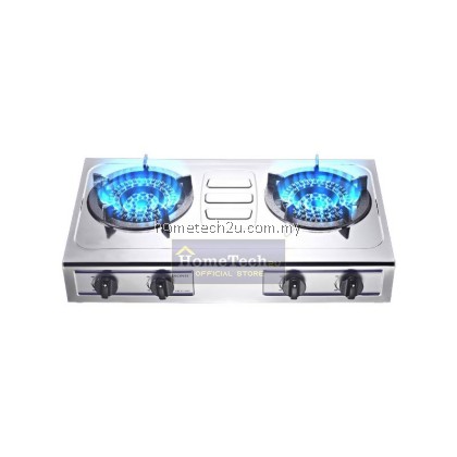 ISONIC Heavy Duty Stainless Steel Gas Stove | Single & Double Burner | 6.6kW Cast Iron Burner | Auto Ignition | IGB-S160