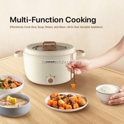 FABER PINE-S Multi Cooker FMC-3508WH FMC-1508WH FMC-1208WH 4.0L 1.8L 2.0L Ceramic Coating | Cool Touch Adjustable Power