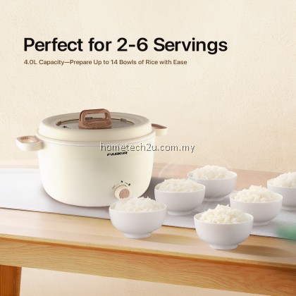 FABER PINE-S Multi Cooker FMC-3508WH FMC-1508WH FMC-1208WH 4.0L 1.8L 2.0L Ceramic Coating | Cool Touch Adjustable Power