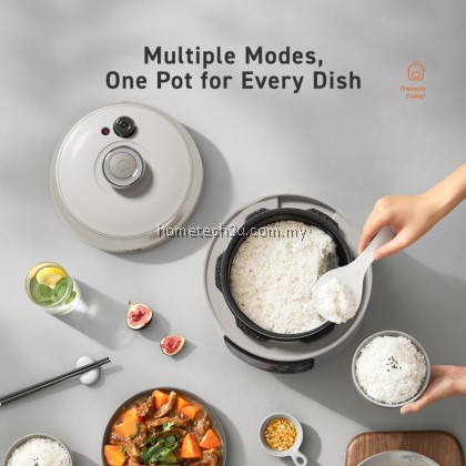 Joyoung Compact Pressure Cooker JPC-4HP28 | 4L Capacity | 70kPa High Pressure | 14 Safety Protections