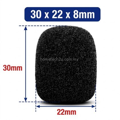 Microphone Foam Cover Headset Mic Windscreen Sponge Replacement 30x22x8mm 20x15x5mm Gaming Headphone Mic Foam Microphone Foam Cover Headset Mic Windscreen Sponge Replacement 30x22x8mm 20x15x5mm Gaming Headphone Mic Foam