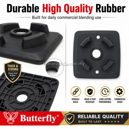 Butterfly B-596 B-597 Blender Motor Rubber Pad Getah Replacement Black Jug Base Cushion Commercial Part Butterfly B-596 B-597 Blender Motor Rubber Pad Getah Replacement Black Jug Base Cushion Commercial Part