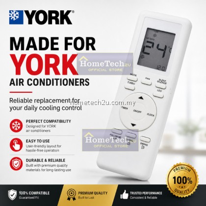 YORK Air Conditioner Remote Control Replacement RG94A/BGEF RG93A/BGEF Universal AC Remote No Setting Required YORK Air Conditioner Remote Control Replacement RG94A/BGEF RG93A/BGEF Universal AC Remote No Setting Required