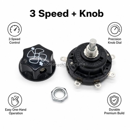 Heavy Duty Rotary Fan Switch 3A 250V Universal Speed Regulator for Industrial Stand Floor Fan 3 4 5 Speed Knob Heavy Duty Rotary Fan Switch 3A 250V Universal Speed Regulator for Industrial Stand Floor Fan 3 4 5 Speed Knob