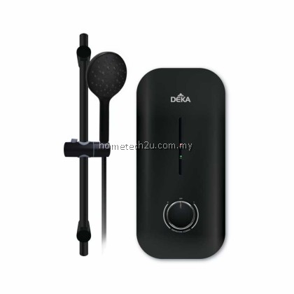 DEKA MIIZU 90 DC Pump Electric Instant Water Heater Rain Shower Hand Shower 4.5kW SIRIM Magnesium Black