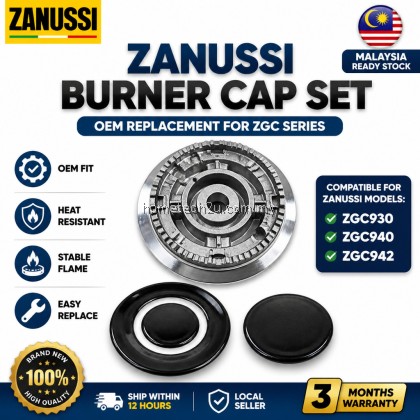 Zanussi Gas Oven Cooker Burner Ring Cap Crown ZGC930 ZGC940 ZGC942 OEM Replacement Spare Parts Set Stove Accessories Zanussi Gas Oven Cooker Burner Ring Cap Crown ZGC930 ZGC940 ZGC942 OEM Replacement Spare Parts Set Stove Accessories