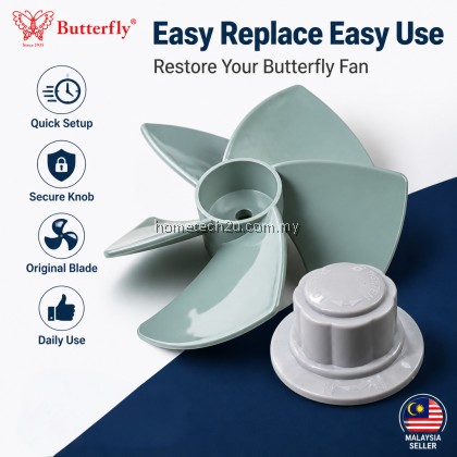 Original Butterfly 9 Inch Fan Blade Knob BSF-9031 BTF9001 Table Fan Stand Fan Spare Parts Black Green Grey Home Use Original Butterfly 9 Inch Fan Blade Knob BSF-9031 BTF9001 Table Fan Stand Fan Spare Parts Black Green Grey Home Use