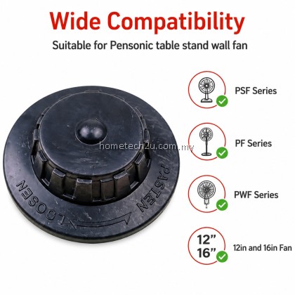 Pensonic Fan Knob Replacement Blade Lock Cap Spare Part For 12 16 Inch Table Stand Wall Auto Fan PSF PF PWF Series