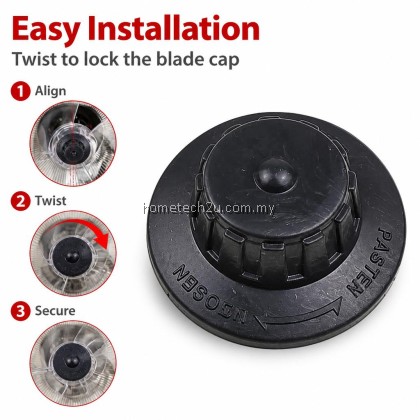 Panasonic Fan Blade Knob Cap Lock Replacement Spare Part for F-MN40JV F-MX40J Table Stand Fan New Model Quality Parts