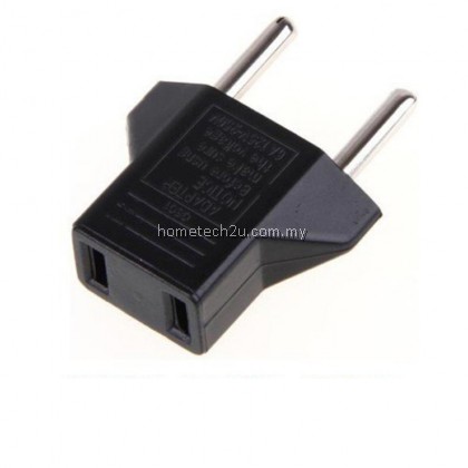 CHINA US to 2 Pin EU German AC Travel Power Adapter Plug Converter