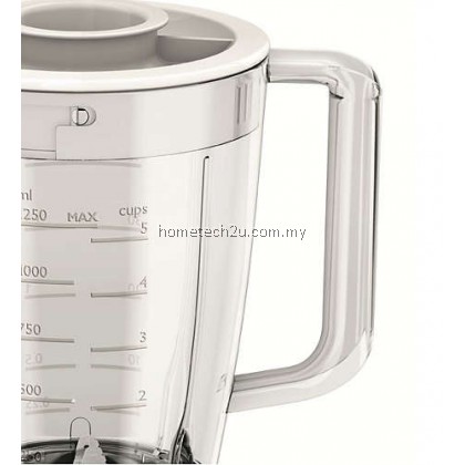 Philips Original 1.5 L plastic jar Replacement with 5-stars blade Compatible For HR 21xx series Blender