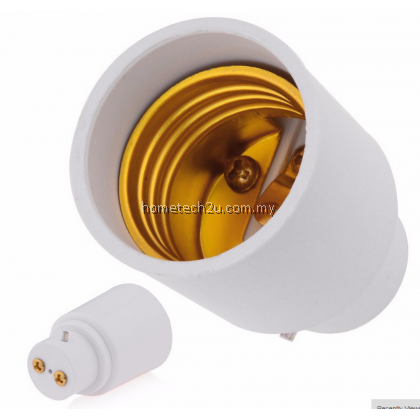 B22 to E27 Lamp Light Bulb Base Socket Converter Adaptor