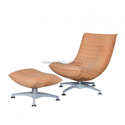 Fabric One Seater Swivel Recliner Chair with 1 Pour For Leg Fabric One Seater Swivel Recliner Chair with 1 Pour For Leg