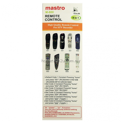 New Remote Control Compatible for Astro Beyond Astro PVR Hypp TV