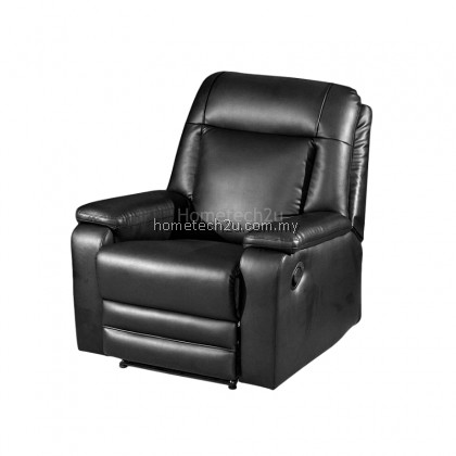 Sevannah One Seater Solid PU Recliner Chair Sofa 