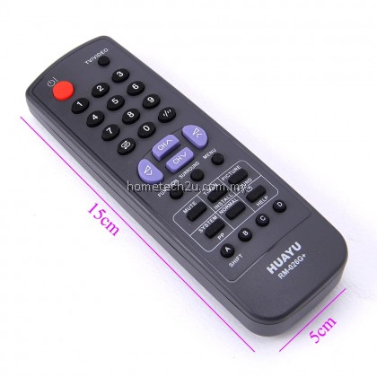 CTV CRT Old TV Remote Control for SHARP Replacement (RM-026G+) CTV CRT Old TV Remote Control for SHARP Replacement (RM-026G+)