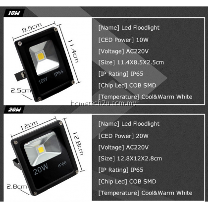 10/20/30W LED Waterproof Outdoor Flood Light Spot Light /Floodlight
