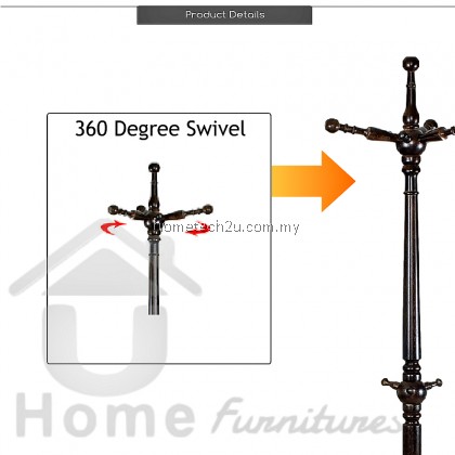 Classic Wood Pearl Swivel Stand Coat Hanger Coat Rack Hat Hanger Classic Wood Pearl Swivel Stand Coat Hanger Coat Rack Hat Hanger