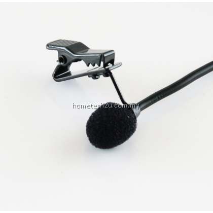 Cenfonix Condenser Clip Microphone  Mini Tie Clip Mic 10 Meters Cable