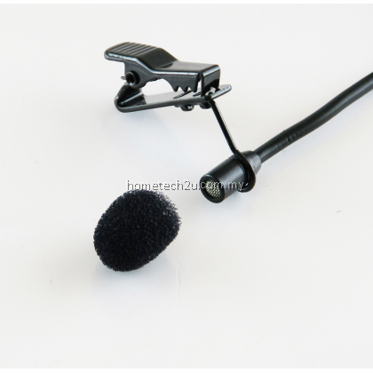 Cenfonix Condenser Clip Microphone  Mini Tie Clip Mic 10 Meters Cable