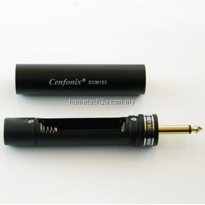 Cenfonix Condenser Clip Microphone  Mini Tie Clip Mic 10 Meters Cable