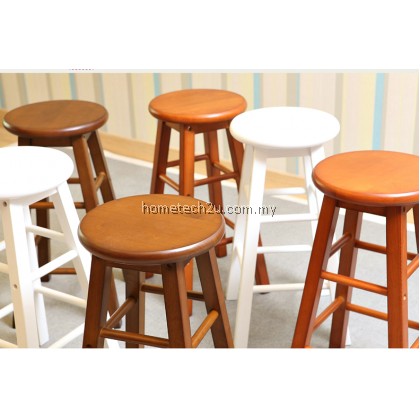 x 2 Units UHome 29" inch Wooden Pub Bar Counter Stool Chair 