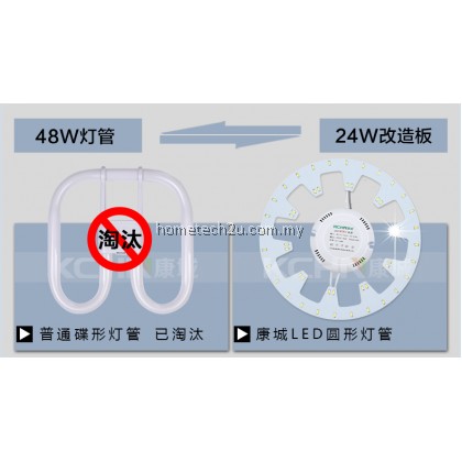 20W LED PANEL Circle Light Round Ceiling board the circular lamp +Driver+Magnetic (DayLight)