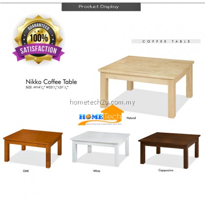 UHome Simple Wooden Square Living Room Coffee Table UHome Simple Wooden Square Living Room Coffee Table