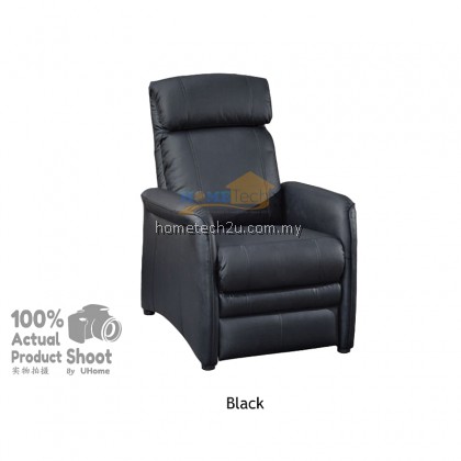 UHome Half Leather Single Seater Multifunctional Recliner Sofa Chair 
