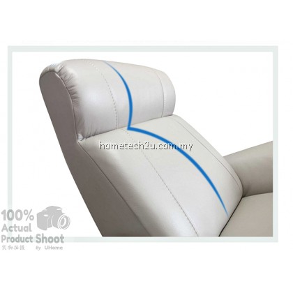 UHome Half Leather Single Seater Multifunctional Recliner Sofa Chair 