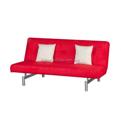 Victoria 3 Seaters Fabric Sofa Bed Convertible (Red) Victoria 3 Seaters Fabric Sofa Bed Convertible (Red)