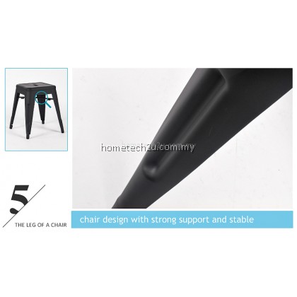 Modern Designer Hotel Restaurant Metallic Iron Chair Bar Chair Bar Stools Cafe Shop Decoration