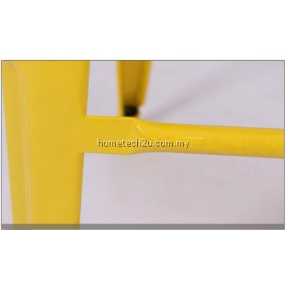Modern Designer Hotel Restaurant Metallic Iron Chair Bar Chair Bar Stools Cafe Shop Decoration