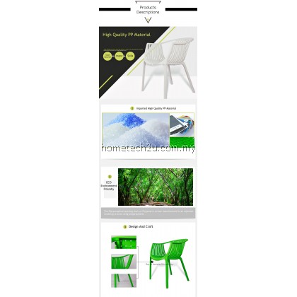 Modern Designed Armrest Leisure PP Chair For Restaurant Cafeteria Office Hotel Use Modern Designed Armrest Leisure PP Chair For Restaurant Cafeteria Office Hotel Use