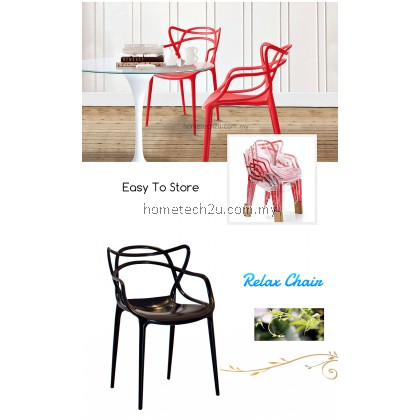 Creative PP Restaurant Cafe Dining Chair 