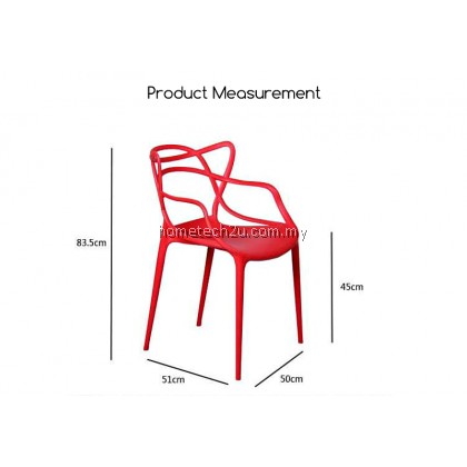 Creative PP Restaurant Cafe Dining Chair 