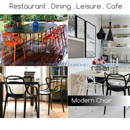 Creative PP Restaurant Cafe Dining Chair 