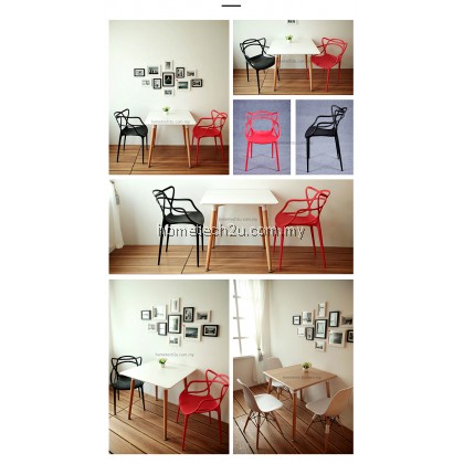 Creative PP Restaurant Cafe Dining Chair 