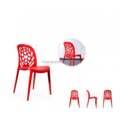 Modern Plastic Restaurant PP Chair (4pcs per carton) Modern Plastic Restaurant PP Chair (4pcs per carton)