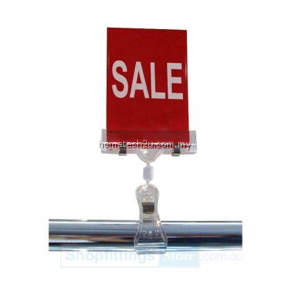 10pcs Price Tag Clip Price Label Clipper Holder Clamp Sign Holder