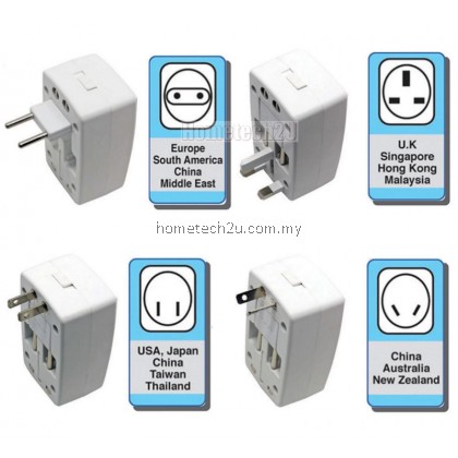 SUM Universal Travel Adapter With Dual USB 2100mA SUM Universal Travel Adapter With Dual USB 2100mA