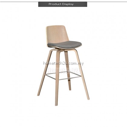 Torbin Classic High Back Support Barstool (2 pcs) FREE SHIPPING