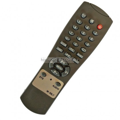 CRT TV Remote Control Replacement For Homax Isonic Meck Quayle Vega CRT TV Remote Control Replacement For Homax Isonic Meck Quayle Vega