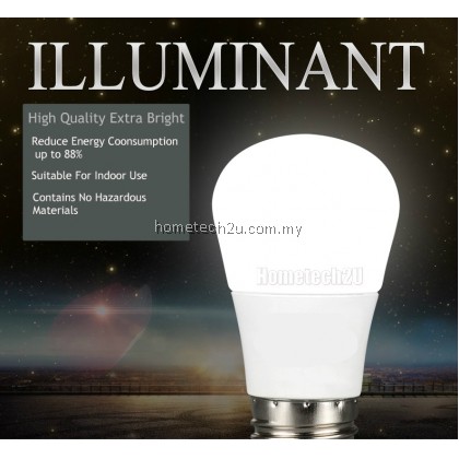 WHOLESALE - Grade A+ 3W E27 Screw LED Light Bulb (Daylight)