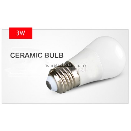 WHOLESALE - Grade A+ 3W E27 Screw LED Light Bulb (Daylight)